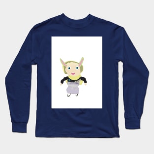 Rabbit Chibi Jade Long Sleeve T-Shirt